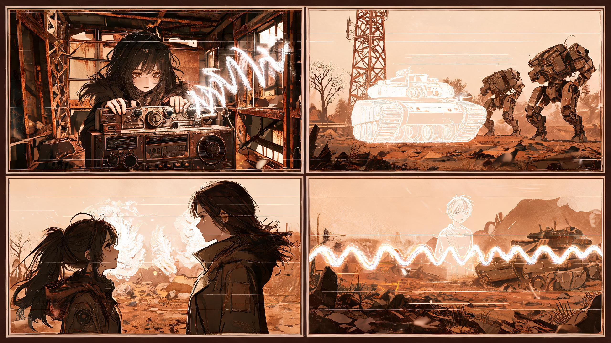 Lost Planet storyboard
